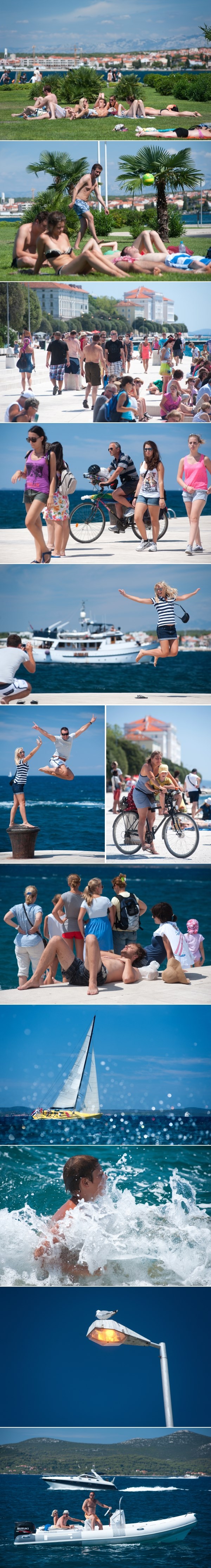 Ljetna razglednica iz Zadra