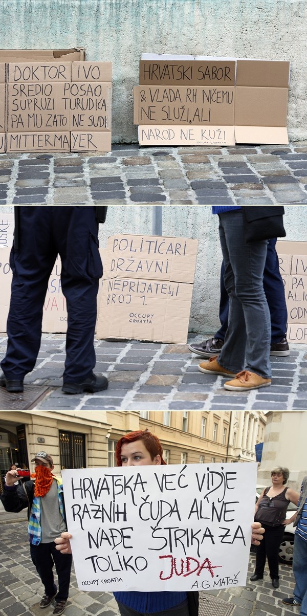 Occupy Croatia: Kad narod ne kuži...