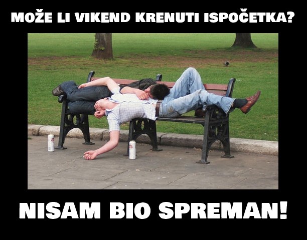 Suboto, ajmo od petka!