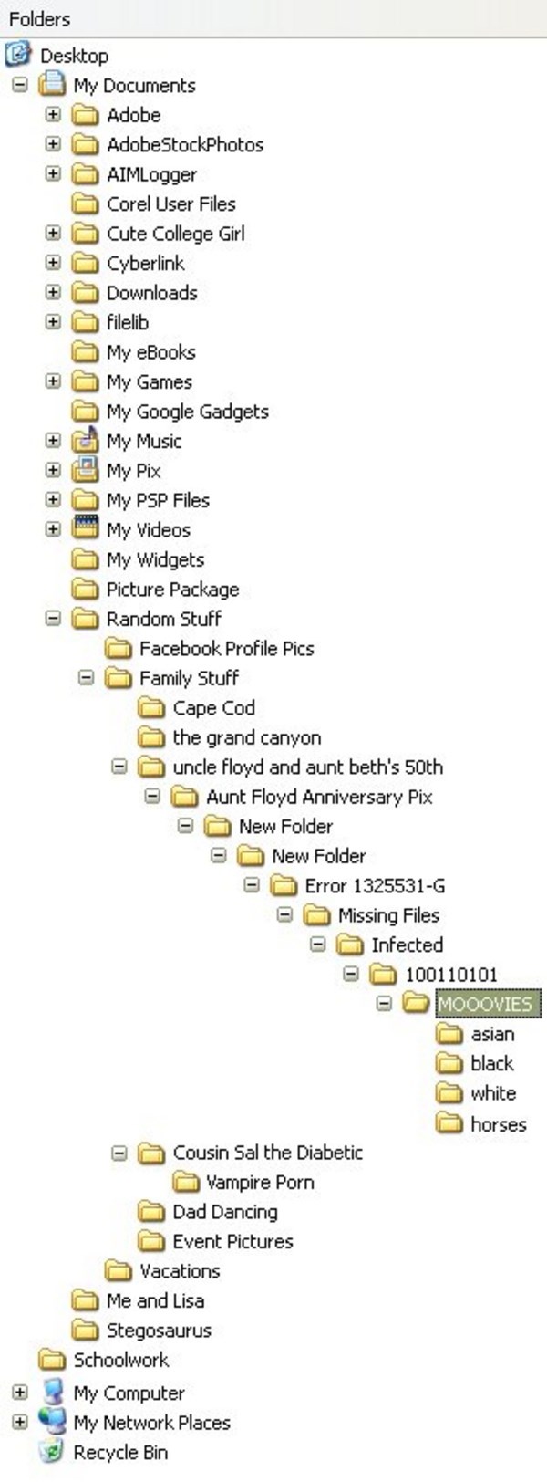 Ovako žena skriva pornografiju na računalu 