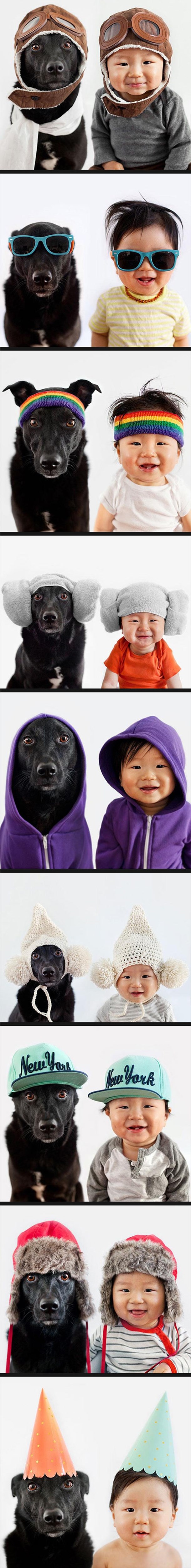 Galerija: Mamin mali bebač i novi prijatelj iz azila