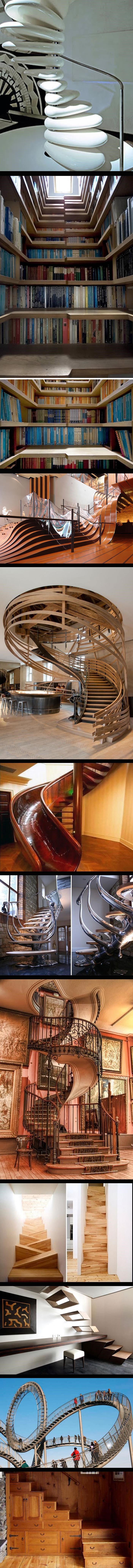 Jedinstvena i neobična stubišta: Neka izgledaju kao da su iz bajke 