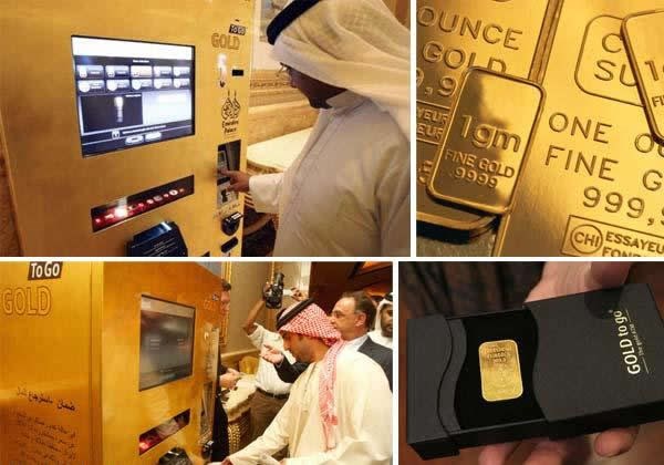 Zlatomat: Ubaciš pare, ispljune zlatnu pločicu