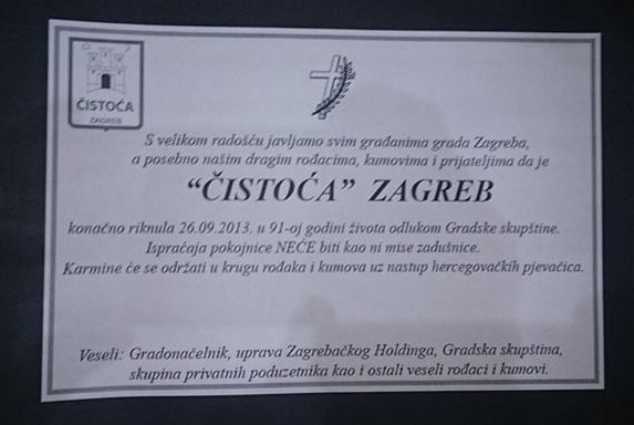Zagreb postaje grad smeća