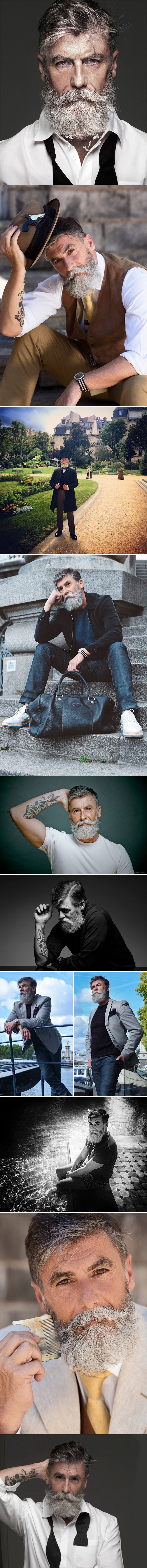 Najseksi djedica na svijetu u 60. pustio epsku bradu i postao model