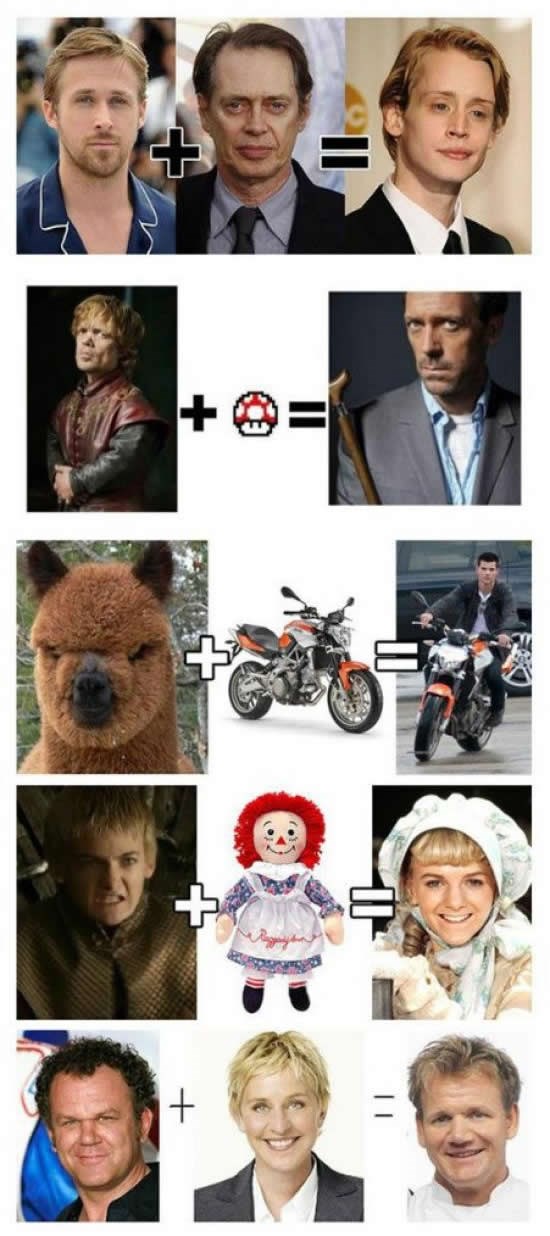 Galerija: Slavni "križanci"