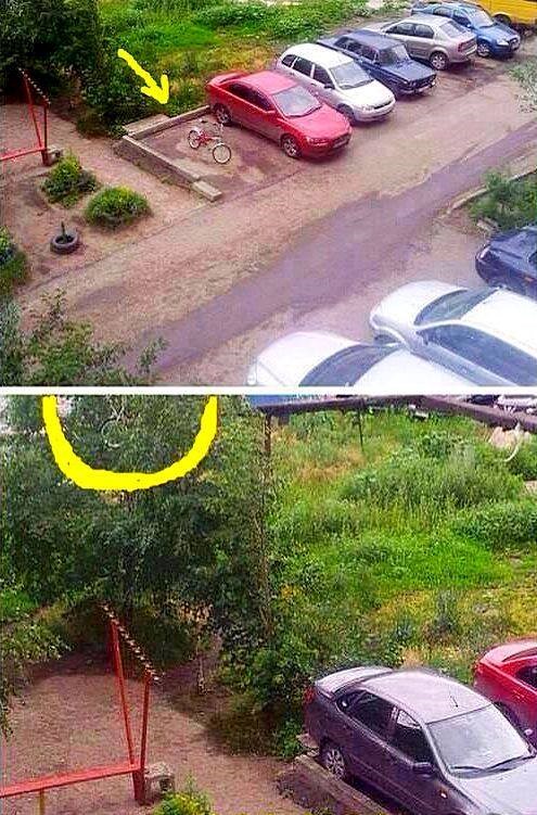 Što se desi kad biciklom blokiraš parking?