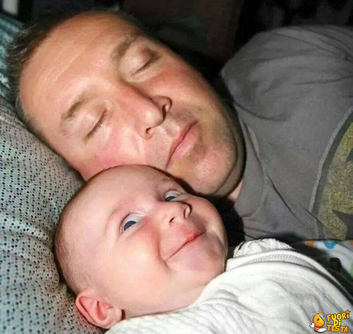 Opalio selfie s tatom na nedjeljnom spavancu