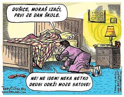 Traume učitelja na prvi dan škole