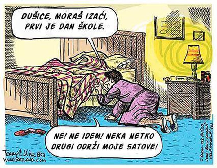 Traume učitelja na prvi dan škole