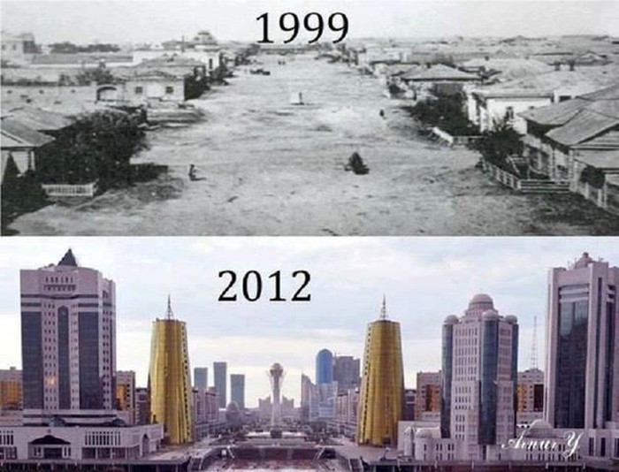 Astana, glavni grad Kazahstana, nakon transformacije