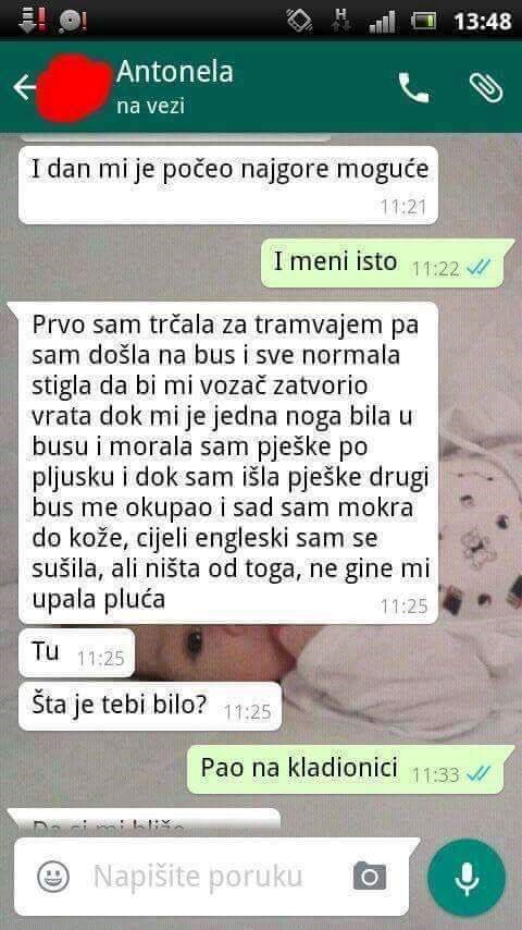 Izjadala mu se o najgorem danu ikad, nasmijat će vas njegov odgovor u kojem otkriva što njega muči