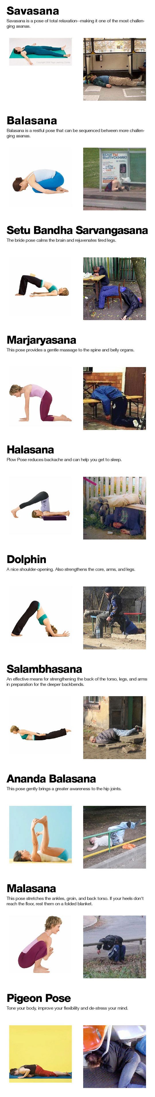 Što je zajedničko jogi i dobroj votki? Poznato?