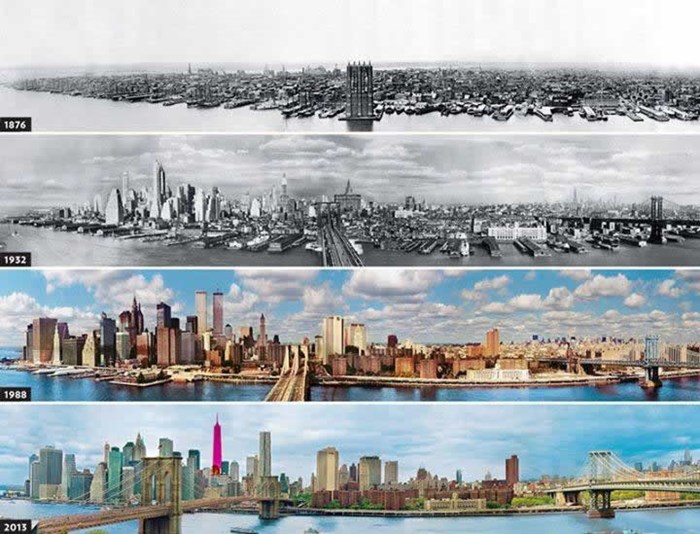 Rast New Yorka kroz 150 godina
