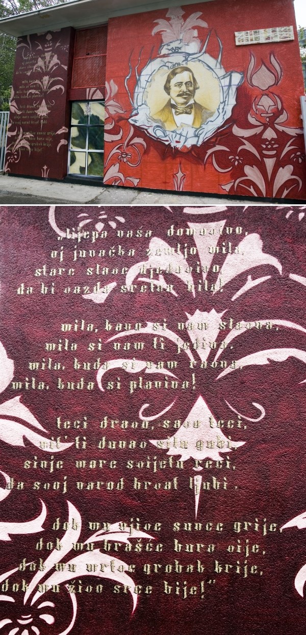 Kul grafit za Antuna Mihanovića u Rijeci