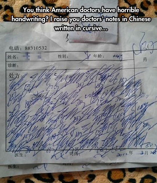 Švrakopis kineskog doktora