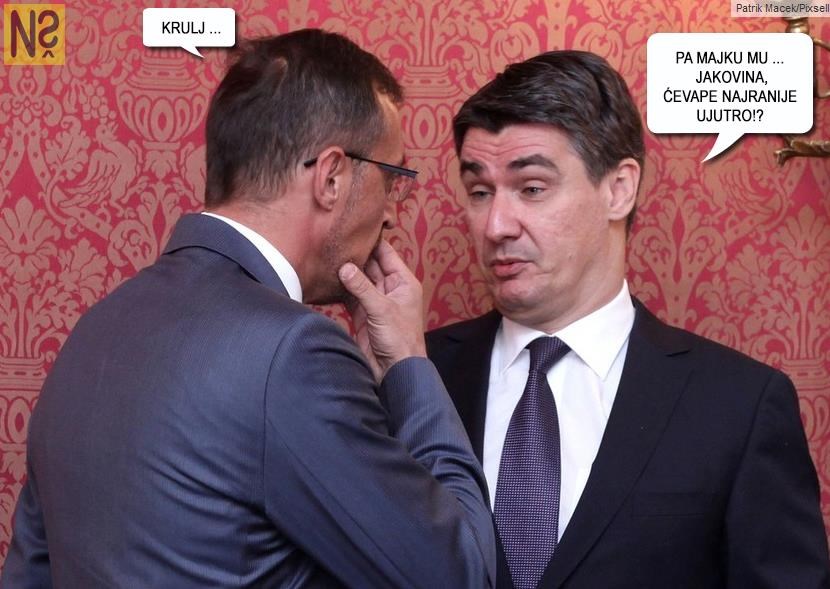 Što sve premijer Milanović trpi za dobrobit naroda Rvackog