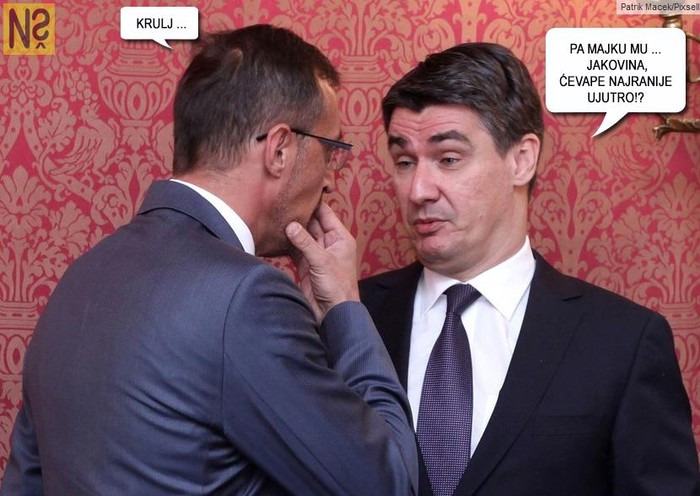 Što sve premijer Milanović trpi za dobrobit naroda Rvackog