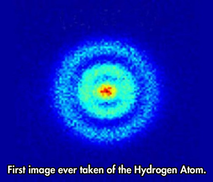 Prva fotka atoma vodika