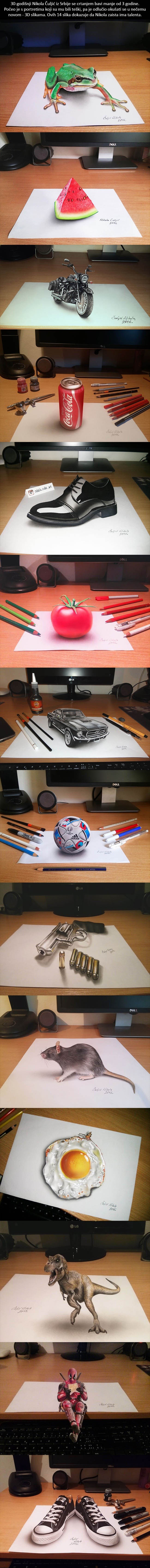 OVIM CRTEŽIMA je umjetnik iz Srbije zadivio internet