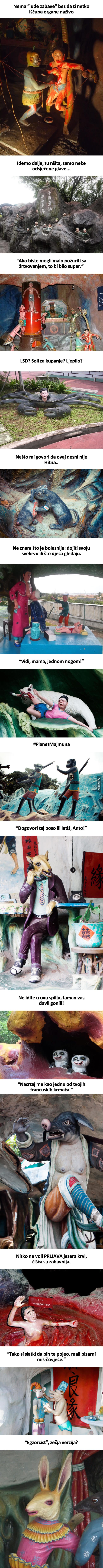 Singapurski zabavni park je Disneyland iz krvavog horora!