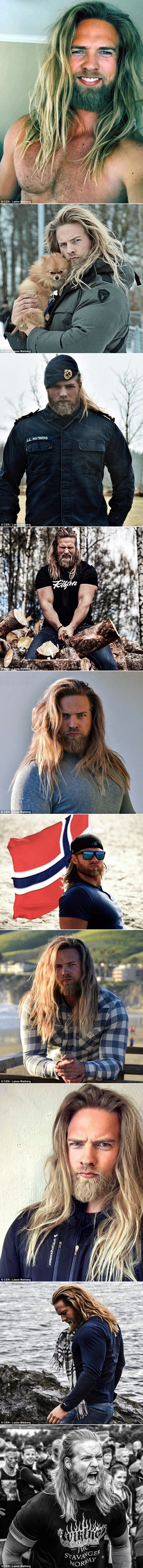 Žene podivljale za seksi norveškim "Vikingom" dobra srca