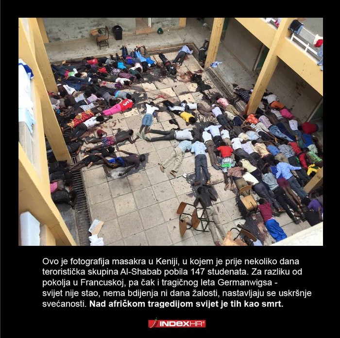 Nad afričkom tragedijom svijet je tih kao smrt