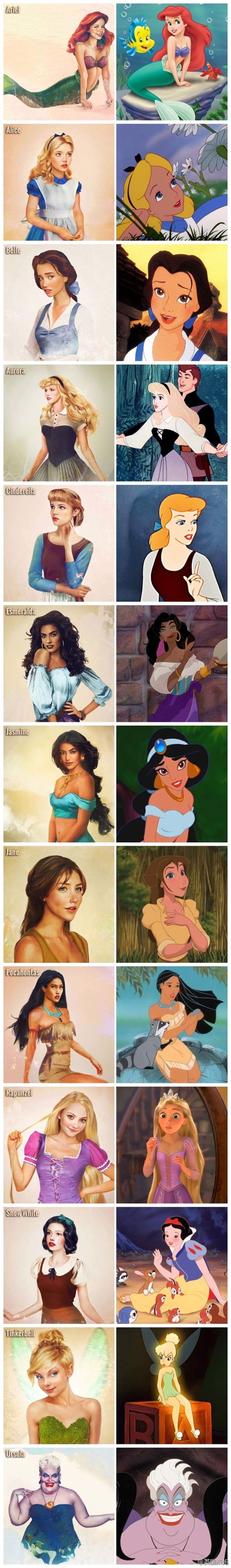 Da su Disney princeze stvarne..