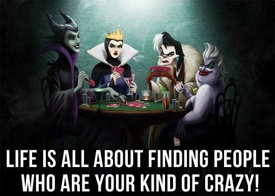 Prijatelji su ljudi koji su jednako luckasti kao i ti