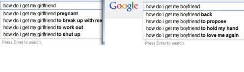 Muško vs. žensko "guglanje"