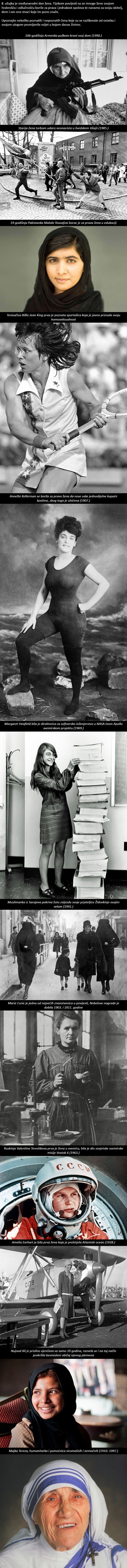 Hrabre žene koje su svojim ulogama promijenile svijet u kojem danas živimo