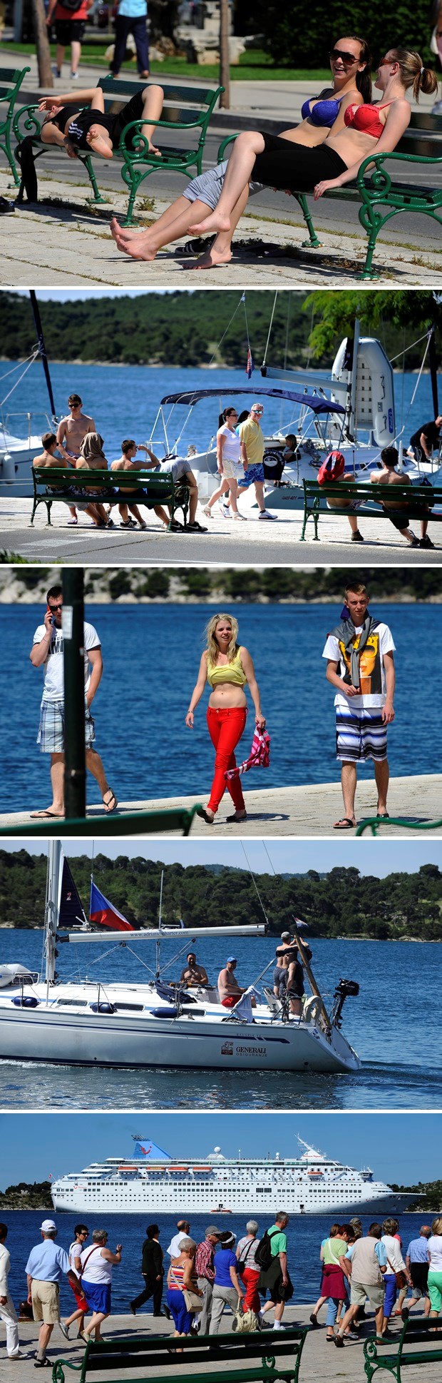 (Pro)ljetni gušti na šibenskoj rivi