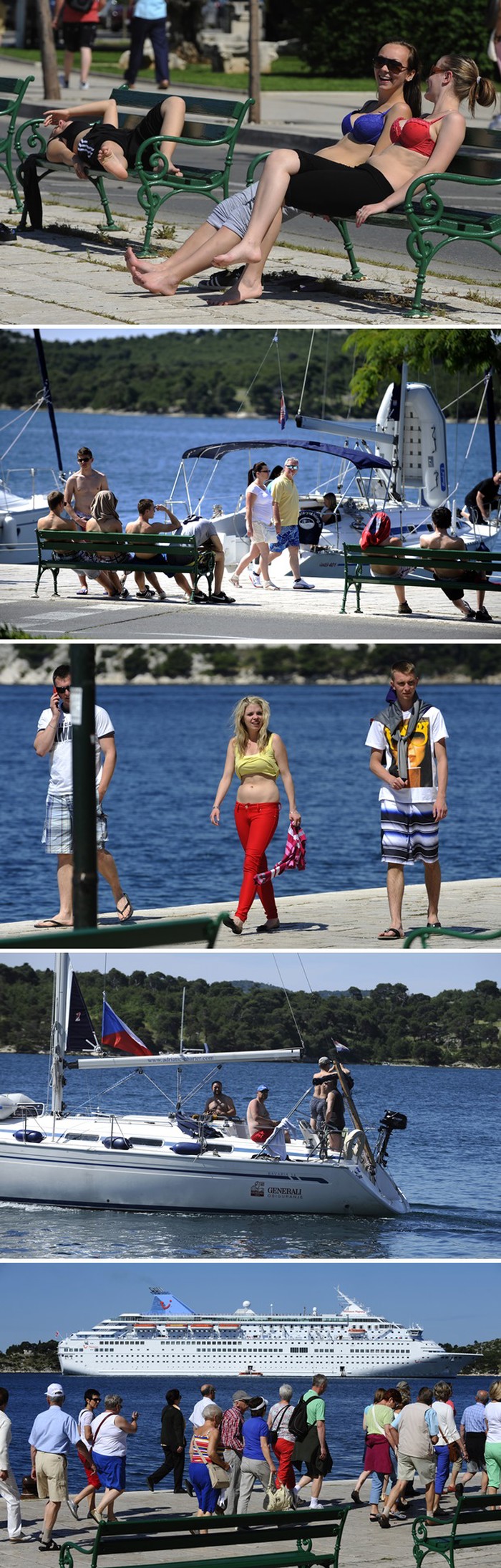 (Pro)ljetni gušti na šibenskoj rivi