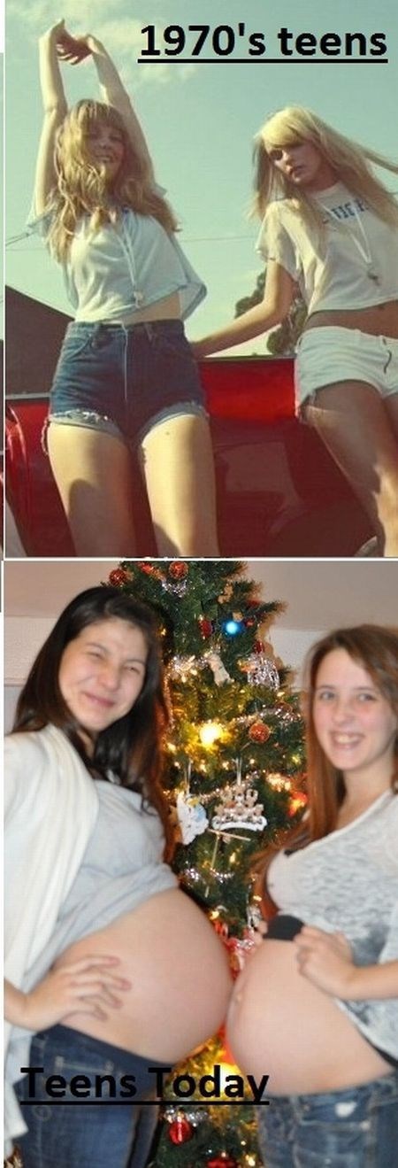 Tinejdžerke nekad i sad: Raste trbuh umjesto IQ-a