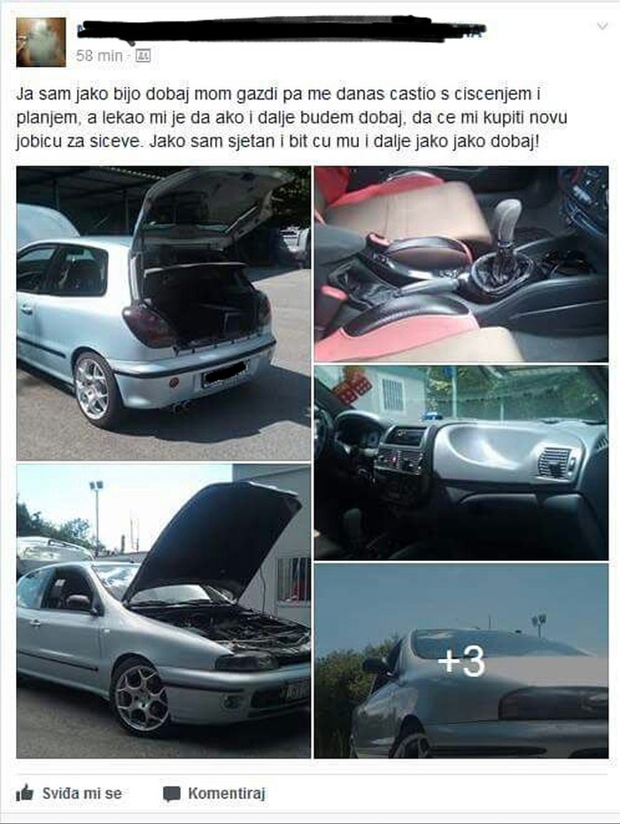 STVARNO GA OBOŽAVA Ovakvu ljubav prema automobilu još niste vidjeli