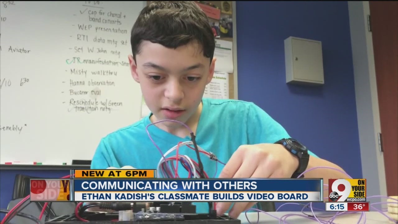 MALA LEGENDA: Osnovnoškolac vlastitim izumom bolesnom frendu pomogao progovoriti