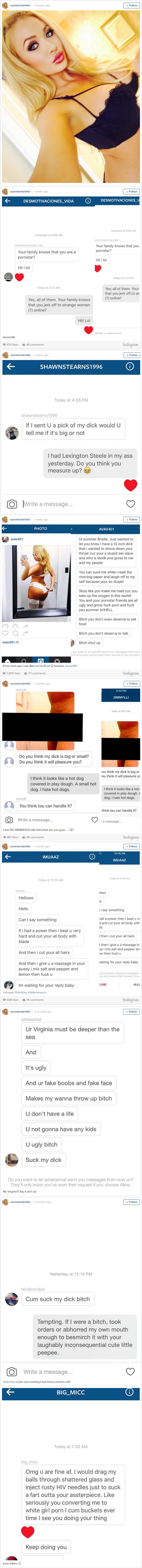 PORNOZVIJEZDA objavila privatne poruke patetičnih jadnika koji je zlostavljaju preko Instagrama