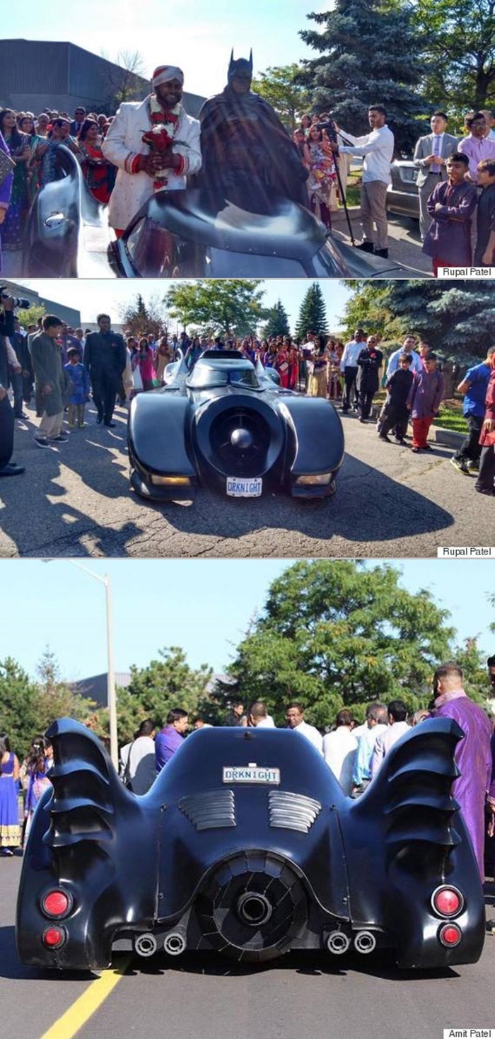 GALERIJA: Mladoženju na vjenčanje dopratio - Batman