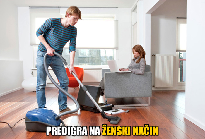 Nitko ne čisti brže od muškarca koji očekuje seks