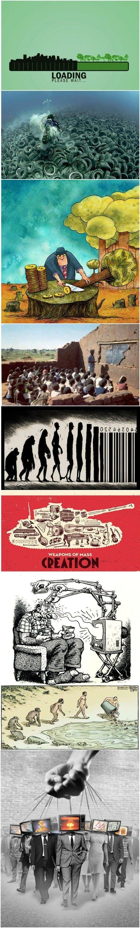 Devet slika koje prikazuju današnje stanje u svijetu definitivno će vas potaknuti na razmišljanje