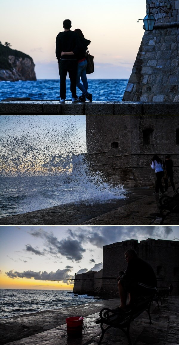 Divni jesenski dubrovački suton