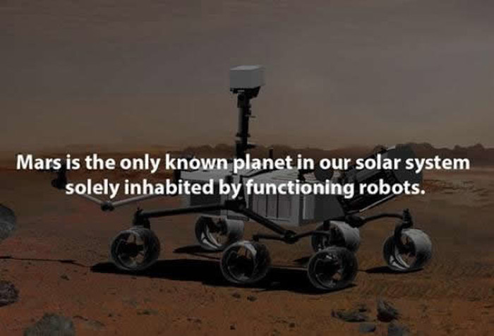 Ljudi Mars pretvorili u planet robota