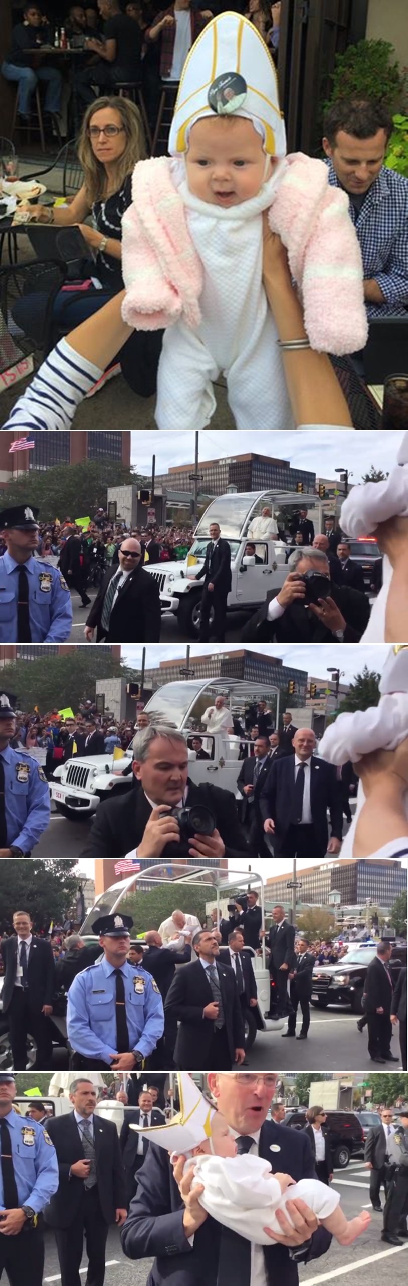 GALERIJA: Franjo I. umro od smijeha na "bebu Papu" i blagoslovio je