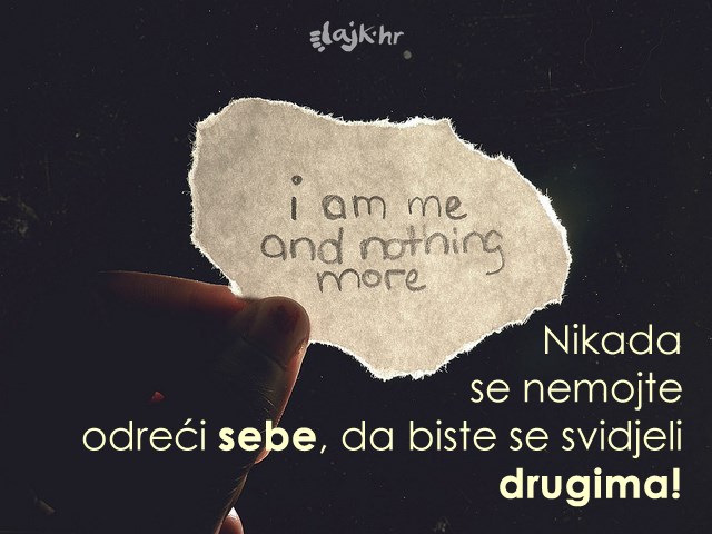 "Budi svoj" je koliko izlizano, toliko i važno