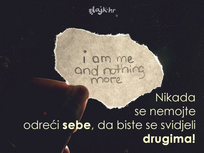 "Budi svoj" je koliko izlizano, toliko i važno