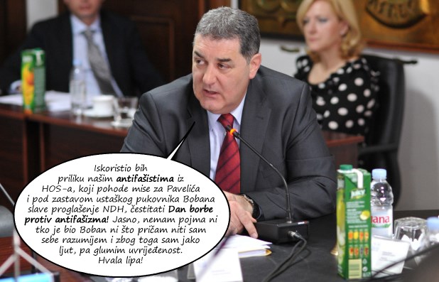 Skrenuo s uma: Splitski gradonačelnik zapljeskao ustašama