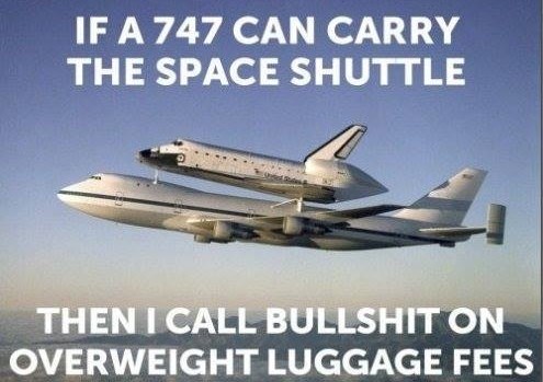 Muljaju ti zbog prtljage, a može nositi space shuttle!