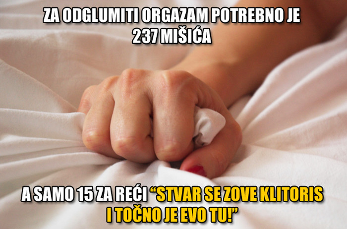 Još glumiš orgazme? Sama si si kriva