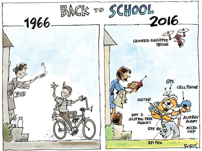 Nova školska godina nekad i sad