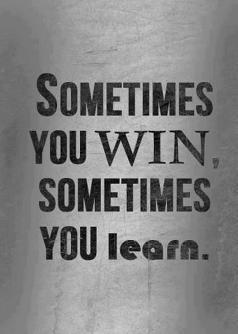 Život se sastoji od pobjeda i "lekcija"